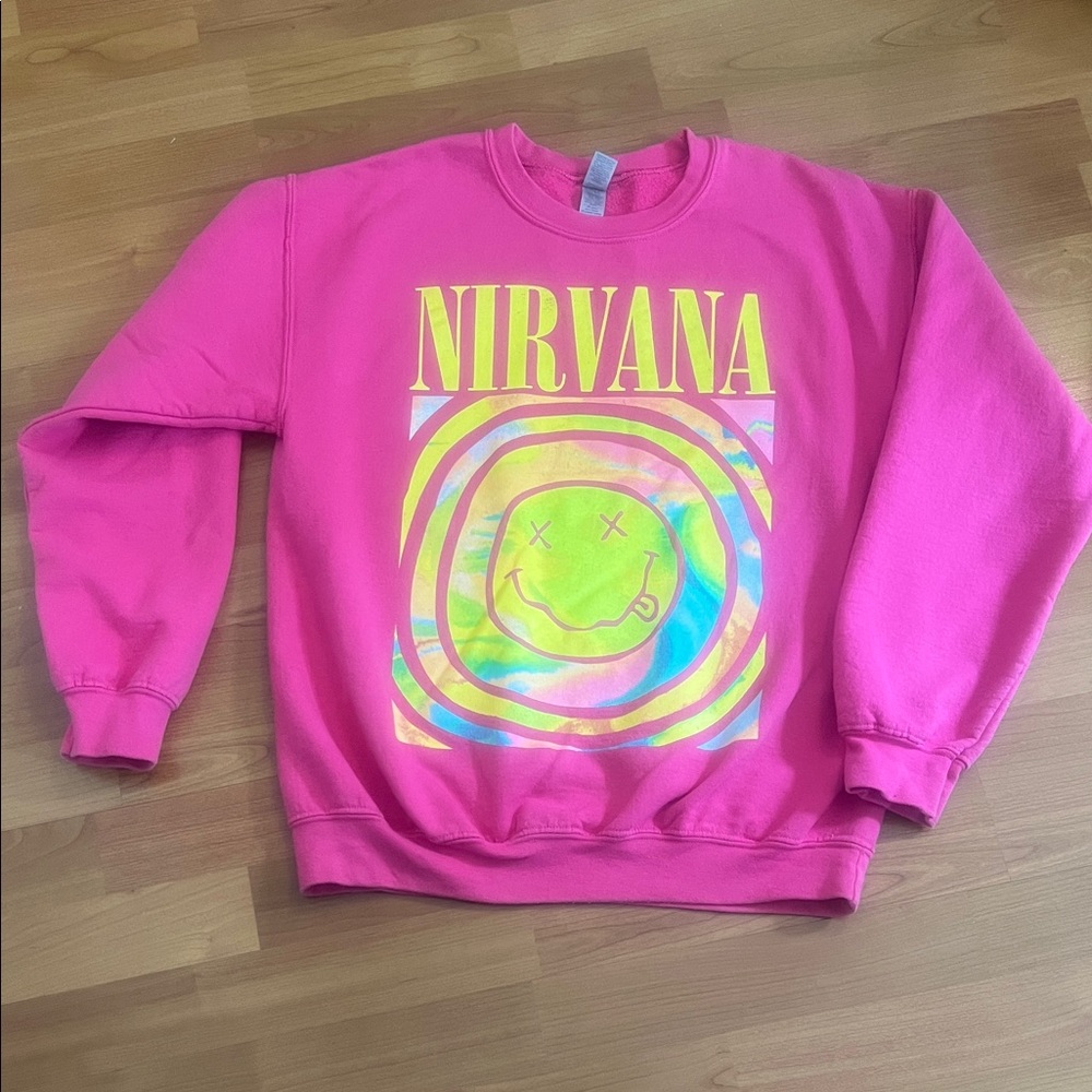 Pink Nirvana Sweatshirt